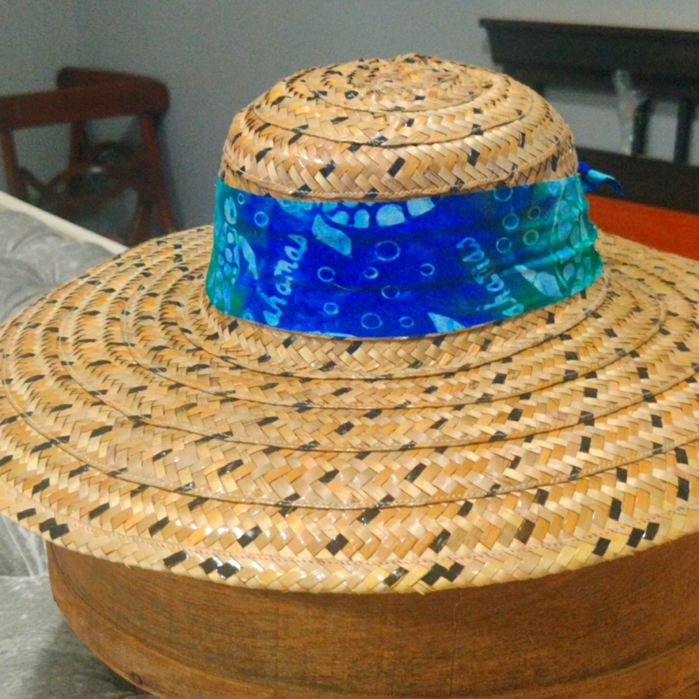 Authentic Bahamian straw hat